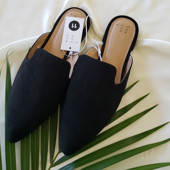 a new day Shoes - Last Pair!!! NWT Women’s Slip On Pointy Toe Mules